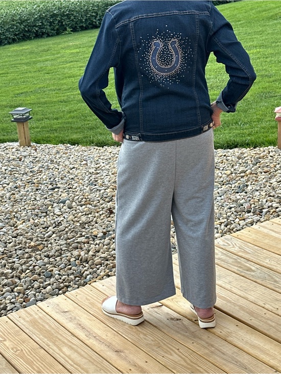 NFL Jackets & Blazers - NFL Indianapolis Colts Rhinestone Denim Jacket Women’s Medium Blue Jean Jacket